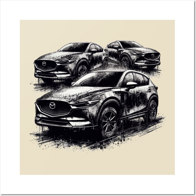 Mazda CX-5 Wall Art by Vehicles-Art